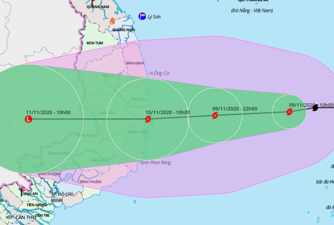  THỜI SỰ 18H CHIỀU 9/11/2020: Bão số 12 tăng cấp, hướng vào đất liền các tỉnh từ Bình Định đến Ninh Thuận, gây mưa to đến rất to từ chiều nay. 