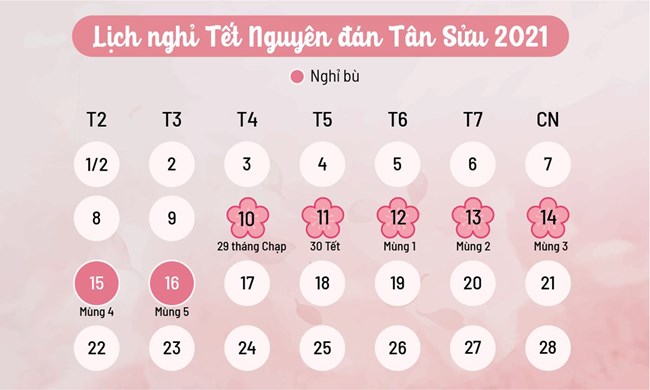 THỜI SỰ 21H30 ĐÊM 10/12/2020: Người lao động sẽ được nghỉ 7 ngày Tết Âm lịch năm Tân Sửu 2021.