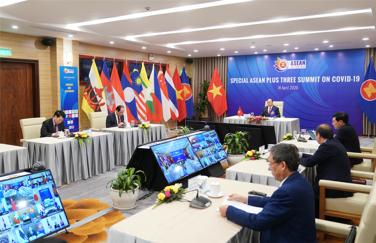 THỜI SỰ 21H30 ĐÊM 14/4/2020: Hội nghị Cấp cao đặc biệt ASEAN+3 (Trung Quốc, Nhật Bản và Hàn Quốc) ra Tuyên bố ứng phó về dịch bệnh COVID-19.