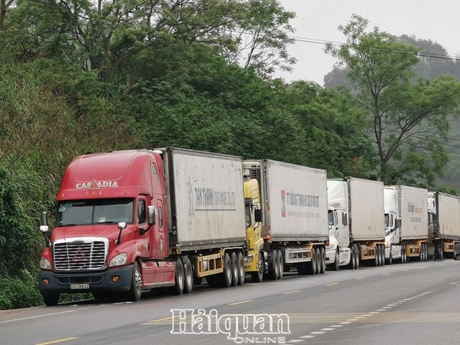 Lạng Sơn: Thí điểm gắn biển số điện tử cho phương tiện thông quan tại cửa khẩu quốc tế Hữu Nghị (4/5/2020)