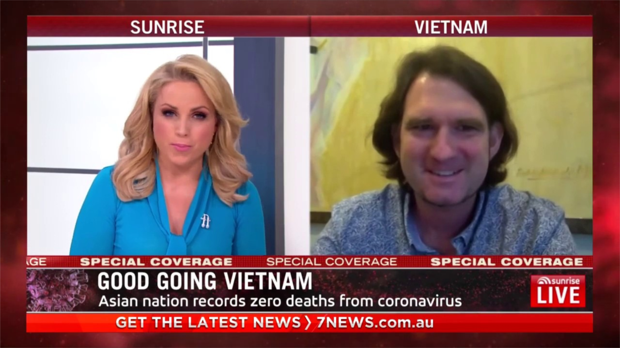 Kênh truyền hình  7news của Australia  ca ngợi thành công của Việt Nam trong chống dịch bệnh (25/5/2020)