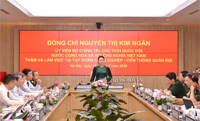 THỜI SỰ 18H CHIỀU 16/07/2020: Chủ tịch Quốc hội Nguyễn Thị Kim Ngân thăm và làm việc tại Tập đoàn Công nghiệp - Viễn thông Quân đội Viettel.