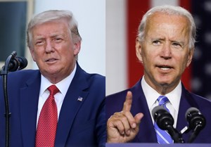 Tương quan giữa 2 ứng cử viên Donald Trump và Joe Biden trong chặng đua nước rút vào Nhà Trắng (29/7/2020)