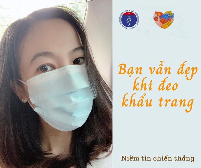 Bạn vẫn đẹp khi đeo khẩu trang, chiến dịch đeo khẩu trang đẩy lùi đại dịch bệnh (308/2020)