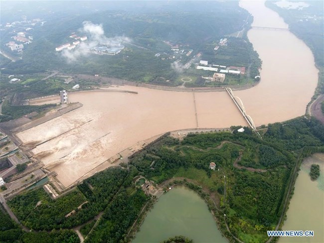 Trung Quốc lại hứng đợt mưa mới, sông Hoàng Hà nâng mức cảnh báo (22/8/2020)