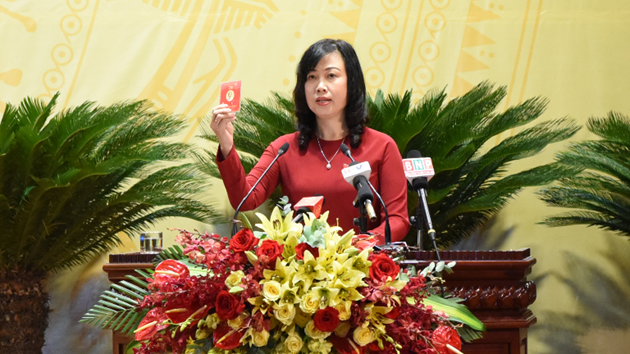 Đồng chí Đào Hồng Lan, Ủy viên dự khuyết TW Đảng được bầu giữ chức Bí thư Tỉnh ủy Bắc Ninh (25/9/2020)