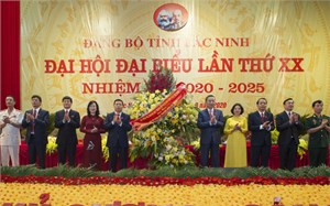 BCH Đảng bộ Bắc Ninh nhiệm kỳ 2020-2025: Độ tuổi trẻ hơn, tăng tỷ lệ cán bộ nữ (24/9/2020)