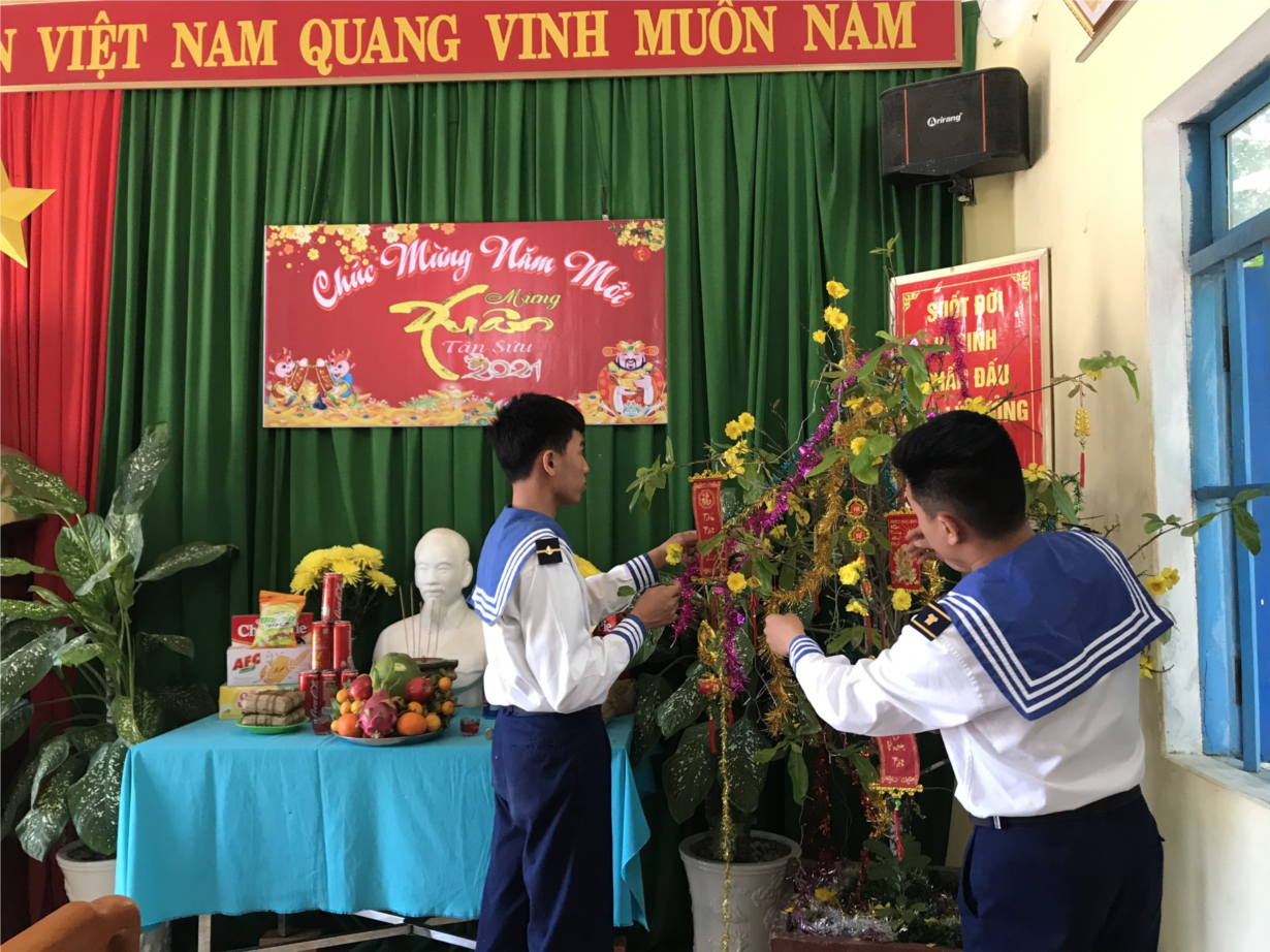 Mang Xuân sớm đến với Trường Sa (14 + 15/01/2021)