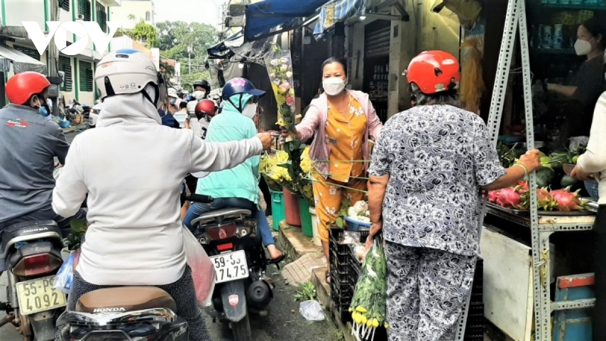 TPHCM: Nhiều chợ truyền thống chưa đáp ứng yêu cầu phòng chống dịch để hoạt động lại (15/10/2021)