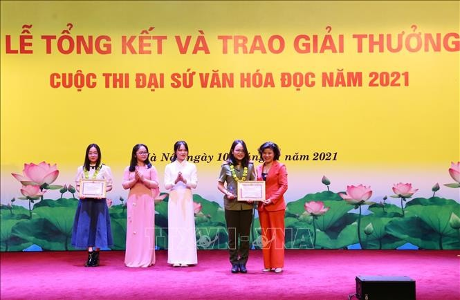 Vinh danh giải thưởng Đại sứ Văn hóa đọc năm 2021 (15/11/2021)