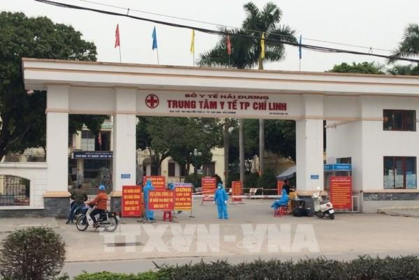 Các tài xế hỗ trợ vận chuyển thiết bị, nhu yếu phẩm ở Chí Linh – Hải Dương (4/2/2021)