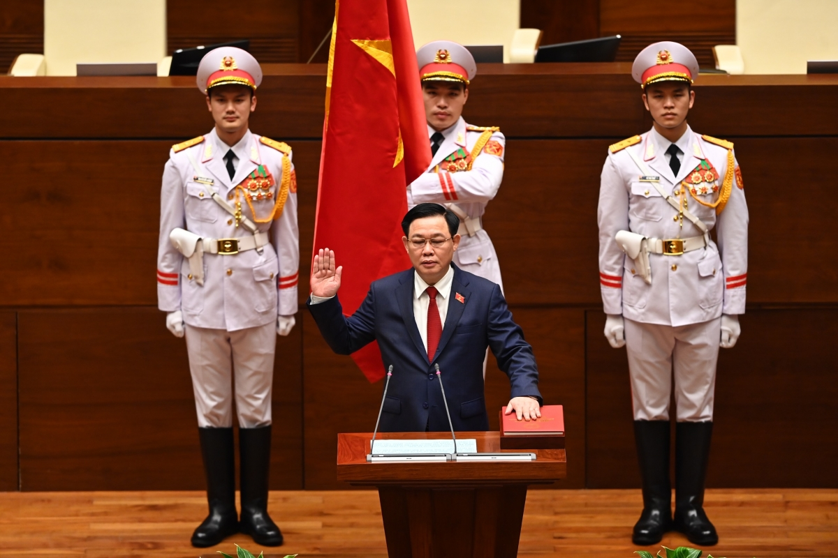 Ông Vương Đình Huệ được bầu làm Chủ tịch QH và có bài phát biểu đầu tiên (31/3/2021)