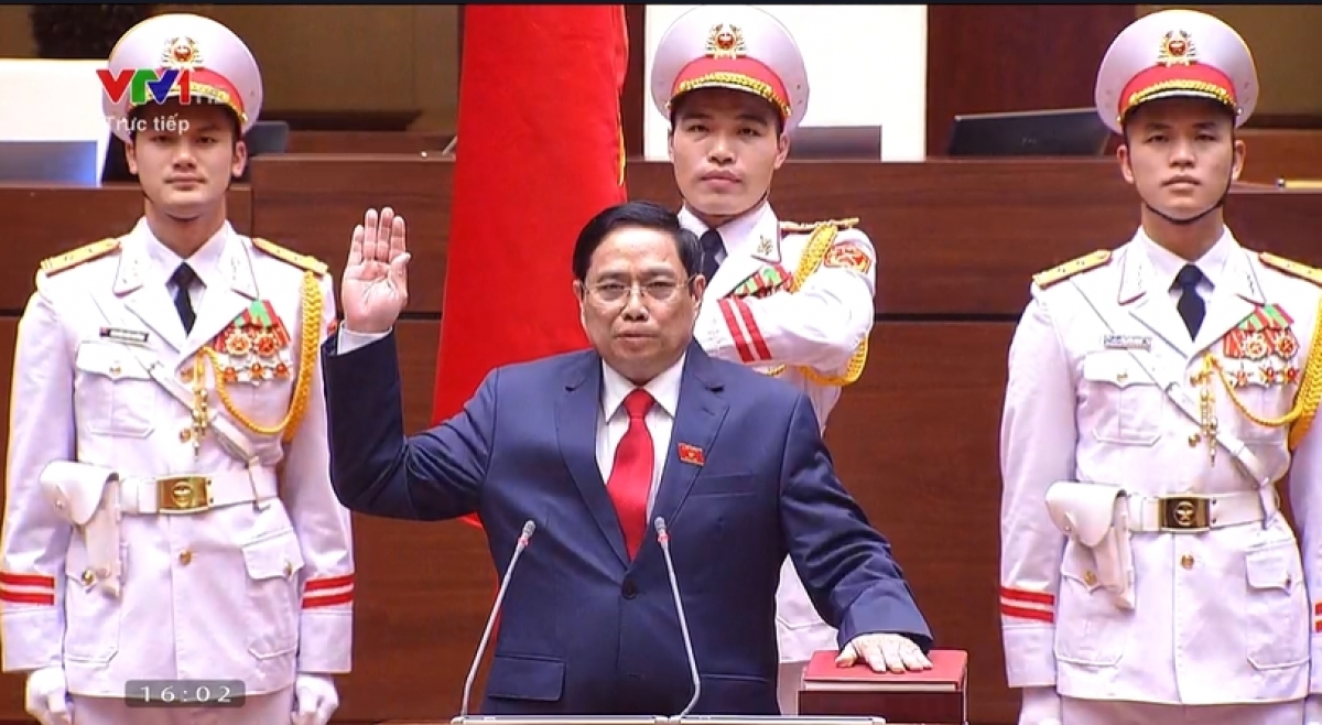  Ông Phạm Minh Chính được bầu làm Thủ tướng Chính phủ (05/04/2021)