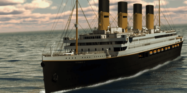 Tàu Titanic huyền thoại sẽ được tái sinh tại một công viên giải trí ở tỉnh Tứ Xuyên, Trung Quốc (18/5/2021)