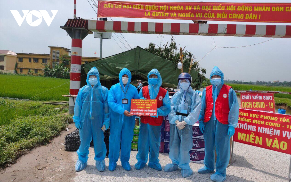 Nối dài những hoạt động thiện nguyện trong phòng, chống dịch covid-19 (25/05/2021)