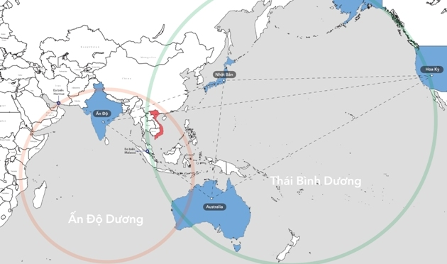 Mỹ, Anh và Australia thảo luận về tình hình Ấn Độ Dương-Thái Bình Dương (13/06/2021)