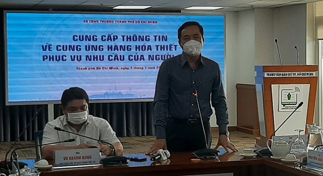 TP.HCM không thiếu hàng tiêu dùng, siêu thị tăng thời gian bán hàng (7/7/2021)