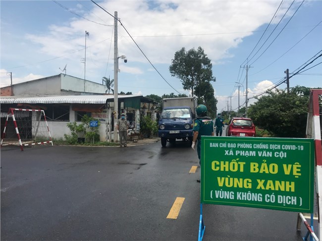 TP Hồ Chí Minh: Chung sức giữ vững và mở rộng “vùng xanh” tại huyện Củ Chi (16/08/2021)