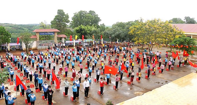 Lễ khai giảng đặc biệt ở khu vực Tây Nguyên (5/9/2021)