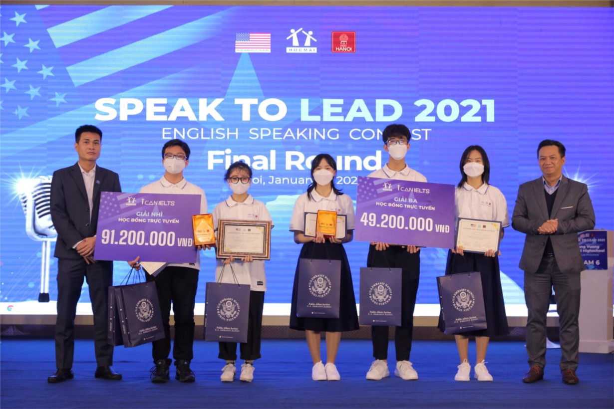 Chung kết Cuộc thi Hùng biện tiếng Anh Speak To Lead 2021 (22/1/2022)