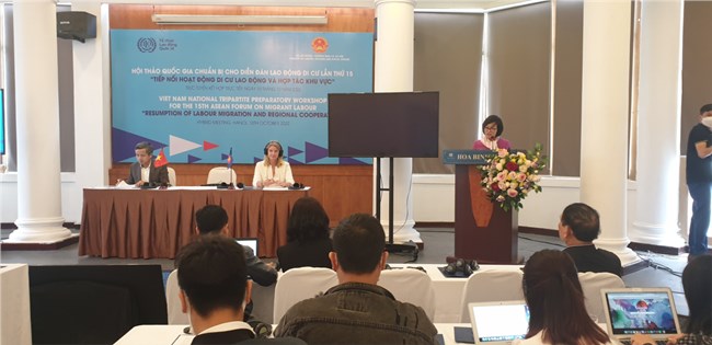 Chuẩn bị cho Diễn đàn Lao động di cư ASEAN lần thứ 15 (10/10/2022)
