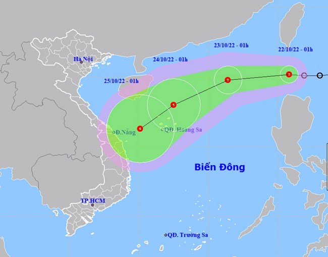 THỜI SỰ 12H TRƯA 22/10/2022: Áp thấp nhiệt đới tiến vào Biển Đông có xu hướng mạnh dần lên và diễn biến phức tạp