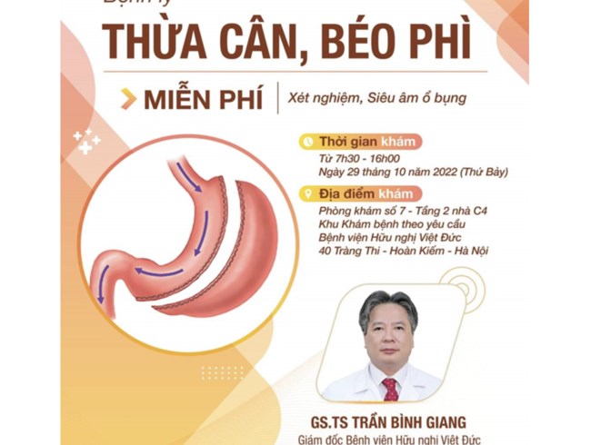 Tử vong do béo phì cao gấp 3 lần số ca tử vong do ung thư đại tràng và ung thư vú cộng lại