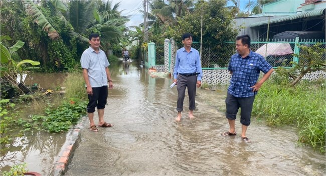 Hậu Giang: Triều cường lập đỉnh, ảnh hưởng đến sản xuất, sinh hoạt của người dân (13/10/2022)