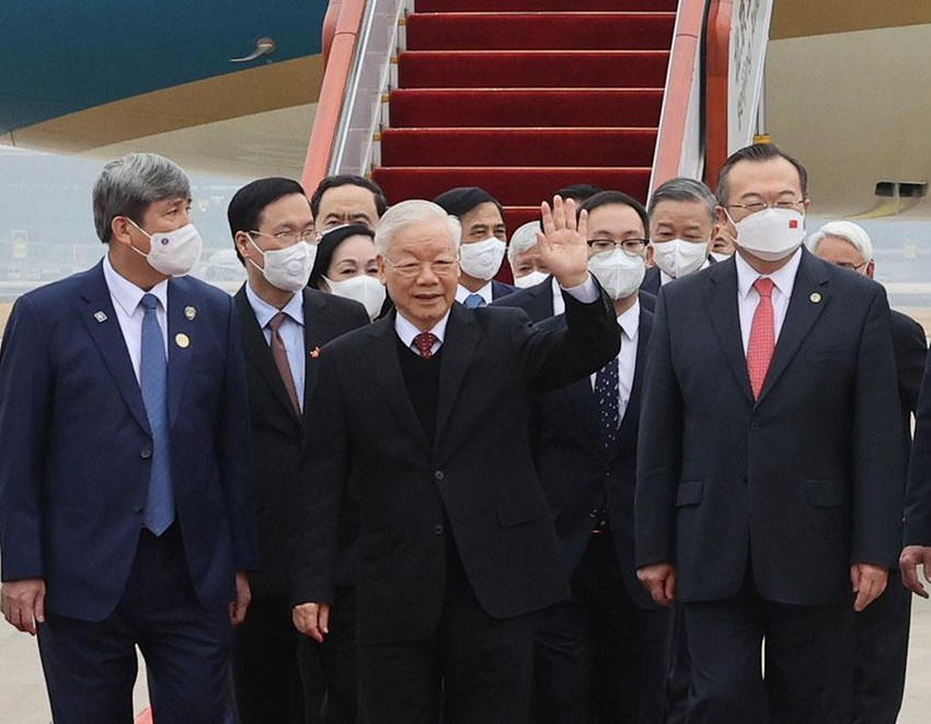 Chiều nay sẽ diễn ra lễ đón chính thức Tổng Bí thư Nguyễn Phú Trọng thăm chính thức Trung Quốc (31/10/2022)