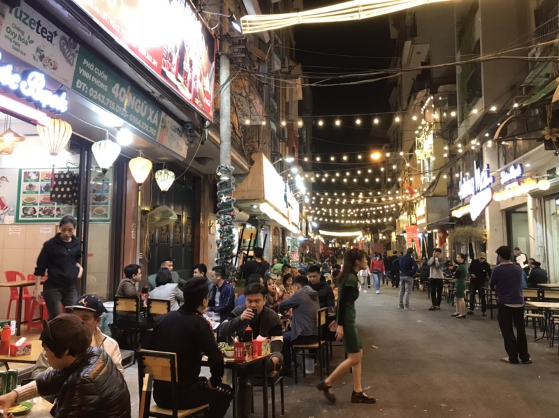 Hà Nội: Mở cửa Phố ẩm thực Đảo Ngọc - Ngũ Xã (23/12/2022)