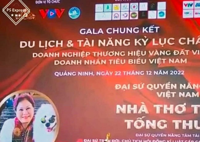 Đài Tiếng nói Việt Nam không tham gia tổ chức vinh danh “nhà thơ thế giới” Tống Thu Ngân (26/12/2022)