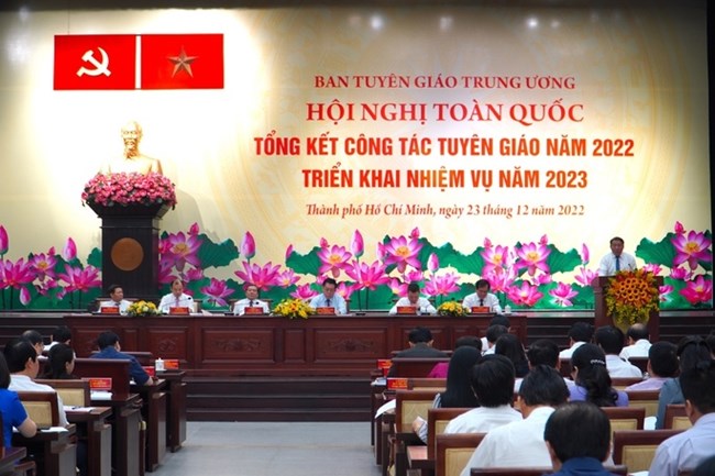 Tuyên giáo phải chủ động, thiết thực, kịp thời, hiệu quả (23/12/2022)