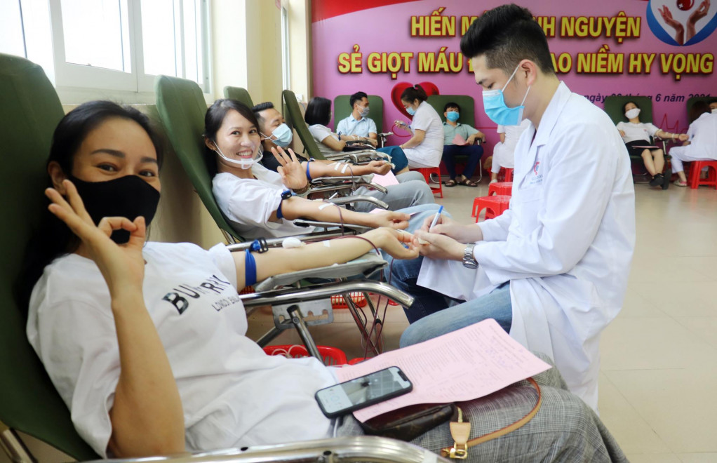 Phong trào hiến máu tình nguyện ở tỉnh Đắk Lắk (11/4/2022)
