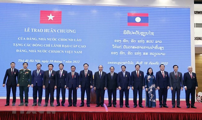 THỜI SỰ 21H30 ĐÊM 18/7/2022: Lễ trao Huân chương của Lào tặng các lãnh đạo Đảng, Nhà nước Việt Nam.