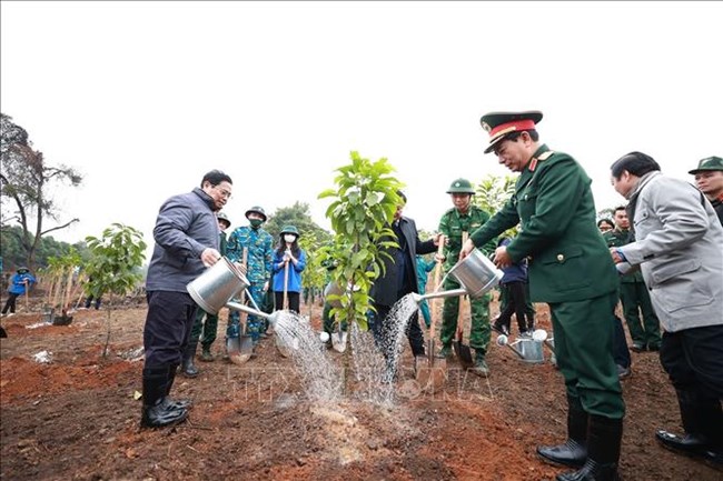 Thủ tướng Phạm Minh Chính phát động Tết trồng cây Đời đời nhớ ơn Bác Hồ (27/1/2023)