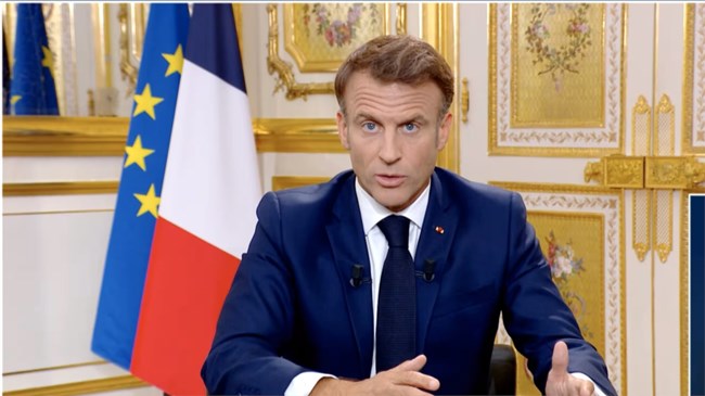 Tổng thống Pháp Macron: Cần đảm bảo an ninh cho Israel và hình thành một nhà nước độc lập cho người Palestine (13/10/2023)