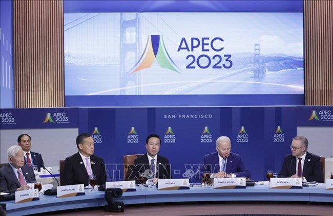 Chủ tịch nước Võ văn Thưởng dự đối thoại giữa lãnh đạo các nền kinh tế APEC và khách mời (17/11/2023)

