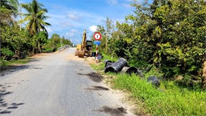   Tiền Giang: Một tuyến đường ngắn, thi công kéo dài hơn 2 năm chưa nghiệm thu (07/11/2023)