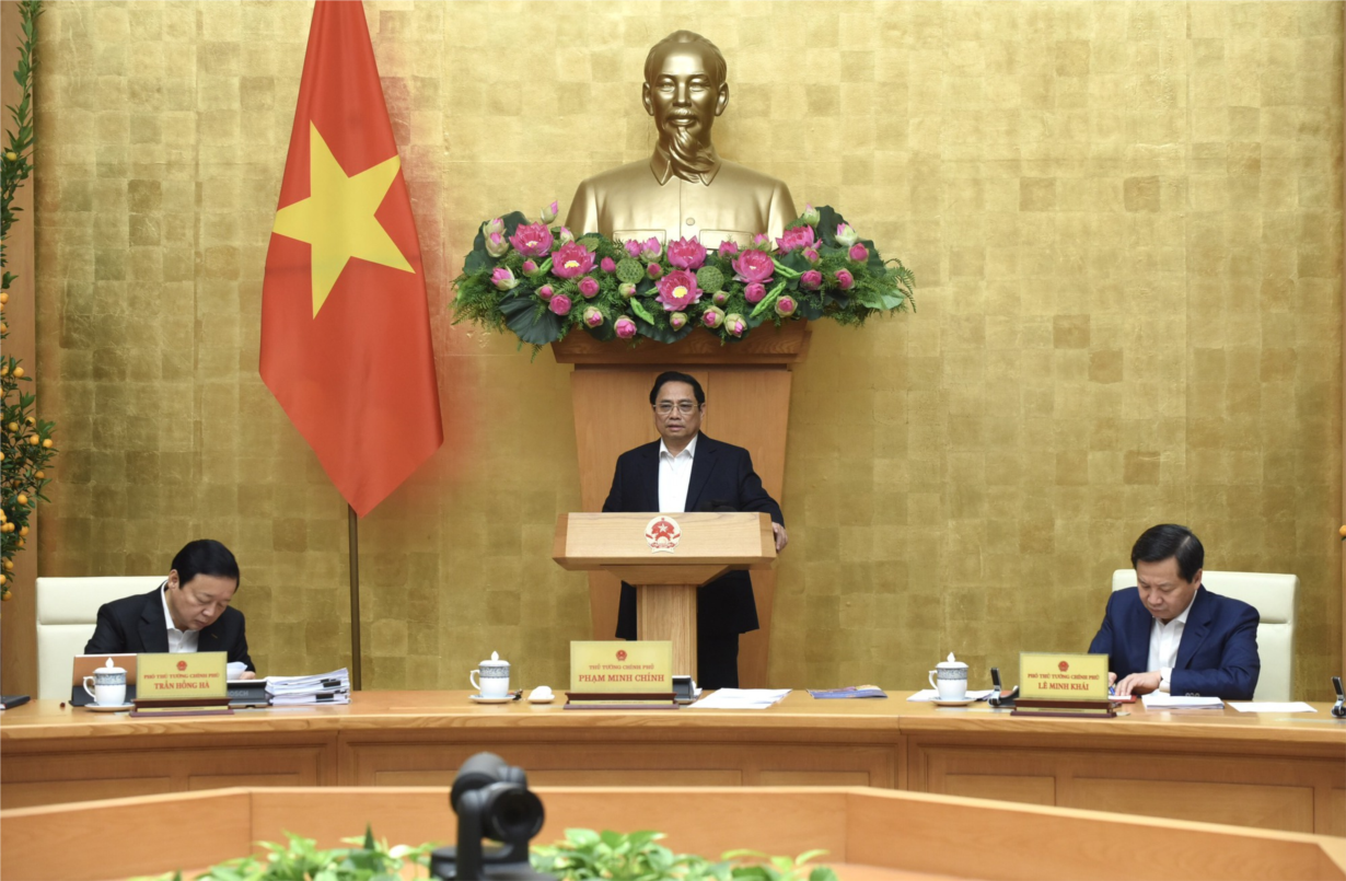 Thủ tướng Phạm Minh Chính chủ trì phiên họp Chính phủ thường kỳ tháng 11 năm 2023 (06/12/2023)
