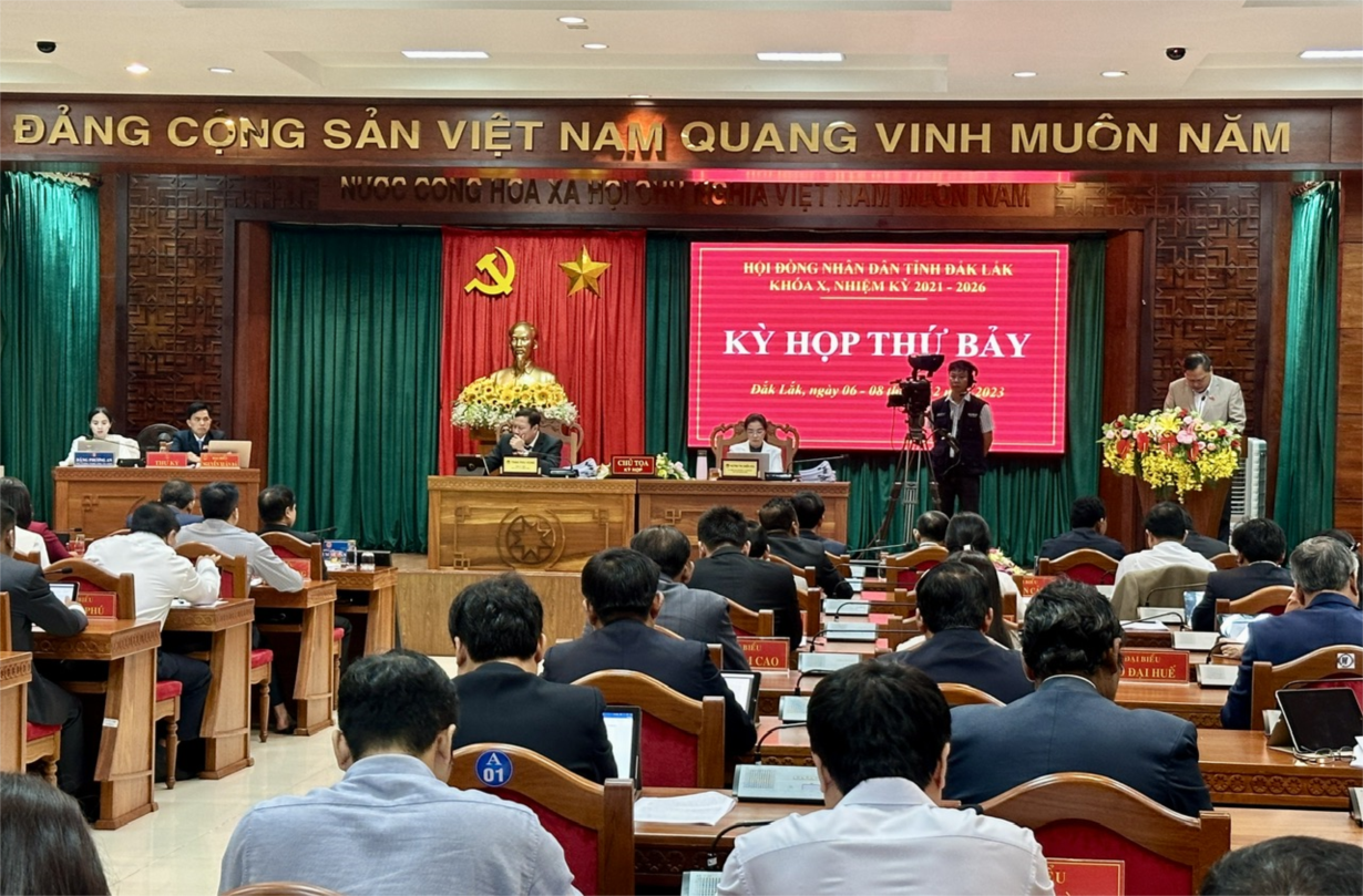 Kỳ họp cuối năm HĐND tỉnh Đắk Lắk xem xét nhiều vấn đề quan trọng (06/12/2023)