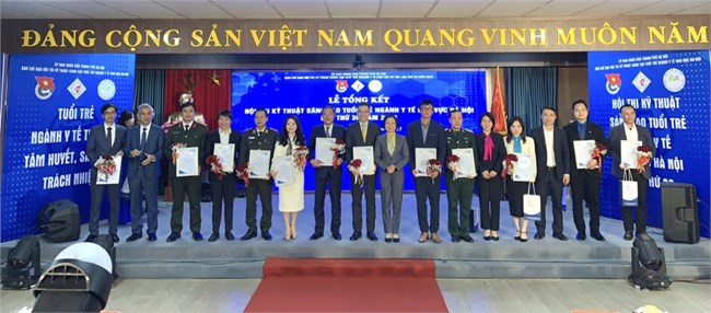 Hội thi Kỹ thuật sáng tạo tuổi trẻ ngành Y tế khu vực Hà Nội: 18 đề tài, kỹ thuật mới đạt giải Nhất (28/12/2023)