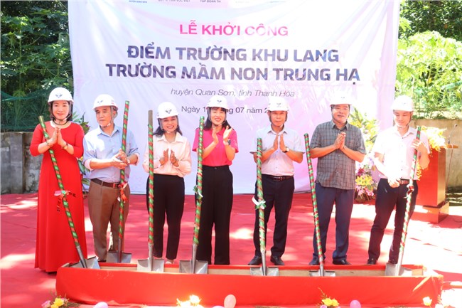 Quỹ Vì tầm vóc Việt xây mới điểm trường Khu Lang cho trẻ em nghèo tại Thanh Hoá (15/07/2023)
