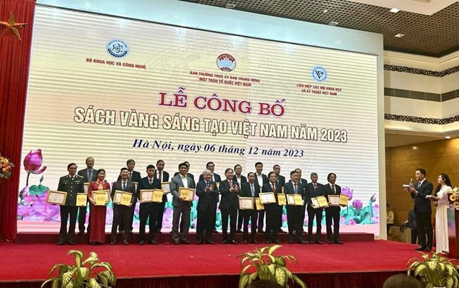 79 công trình, giải pháp công nghệ được công bố tại Sách vàng Sáng tạo Việt Nam năm 2023 (06/12/2023)