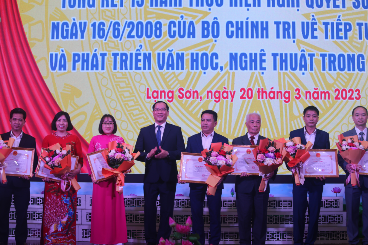  Lạng Sơn: Hội nghị tổng kết 15 năm thực hiện Nghị quyết số 23-NQ/TW của Bộ Chính trị  (20/3/2023)