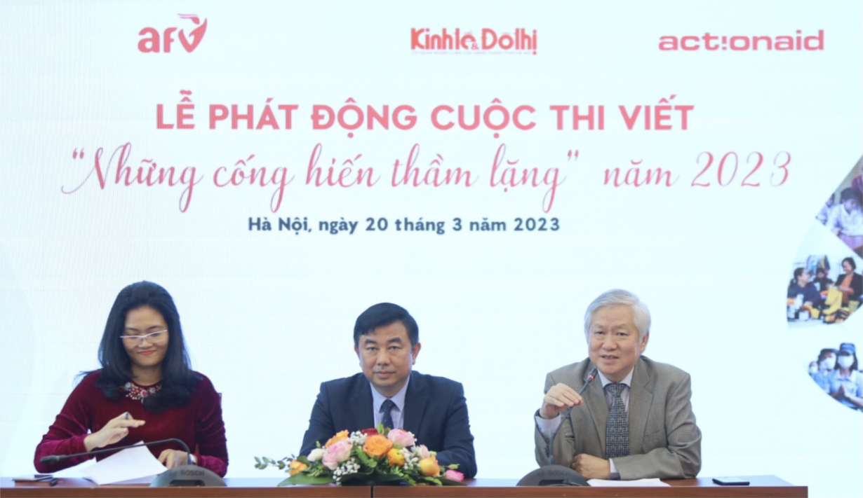  Phát động cuộc thi viết “Những cống hiến thầm lặng năm 2023” (20/03/2023)