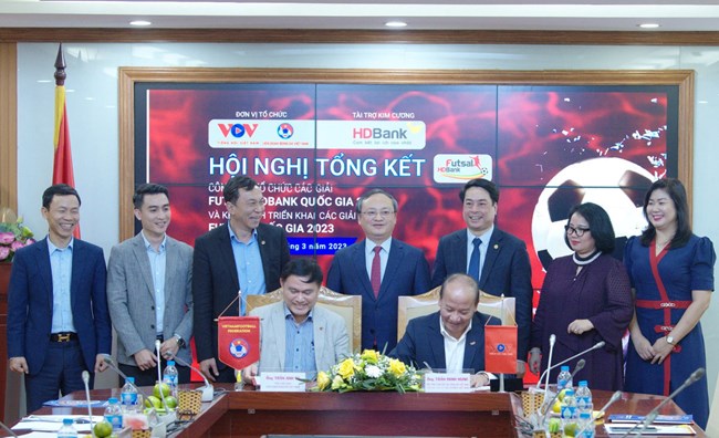 Đài TNVN phối hợp triển khai công tác tuyên truyền cho giải Futsal 2023 (9/3/2023)