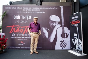 Nhạc sĩ Trần Tiến vè concert Nửa thế kỷ phiêu bạt sắp diễn ra (30/4/2023)