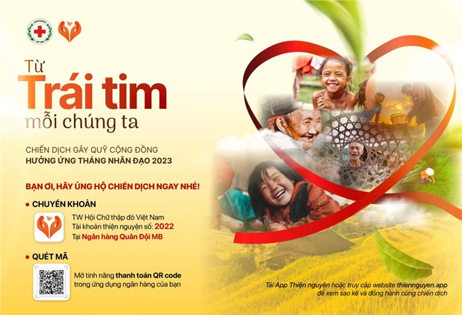 Phát động Chiến dịch gây quỹ cộng đồng “Từ trái tim mỗi chúng ta”(25/04/2023)