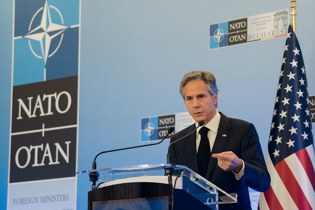 Nhiều vấn đề nóng tại Hội nghị Ngoại trưởng NATO (04/4/2023)