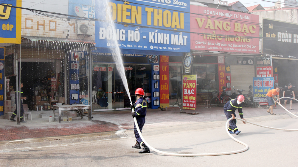Bắc Giang tăng cường phòng chống cháy, nổ trong dịp hè nắng nóng.(10/6/2023)